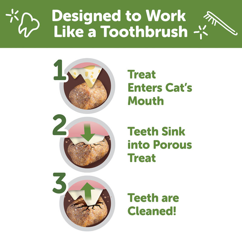 Whimzees, Feline Dental Treats - Chicken & Tuna - 56.69 g image number null