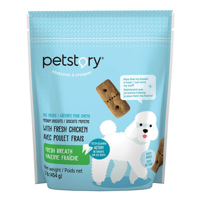 Fresh Breath Biscuits with Chicken - 454 g