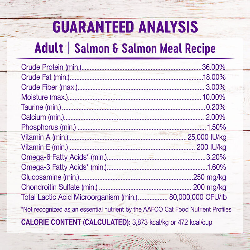 Wellness, Feline Adult - Complete Health - Salmon - 2.72 kg - Dry Cat Food image number null