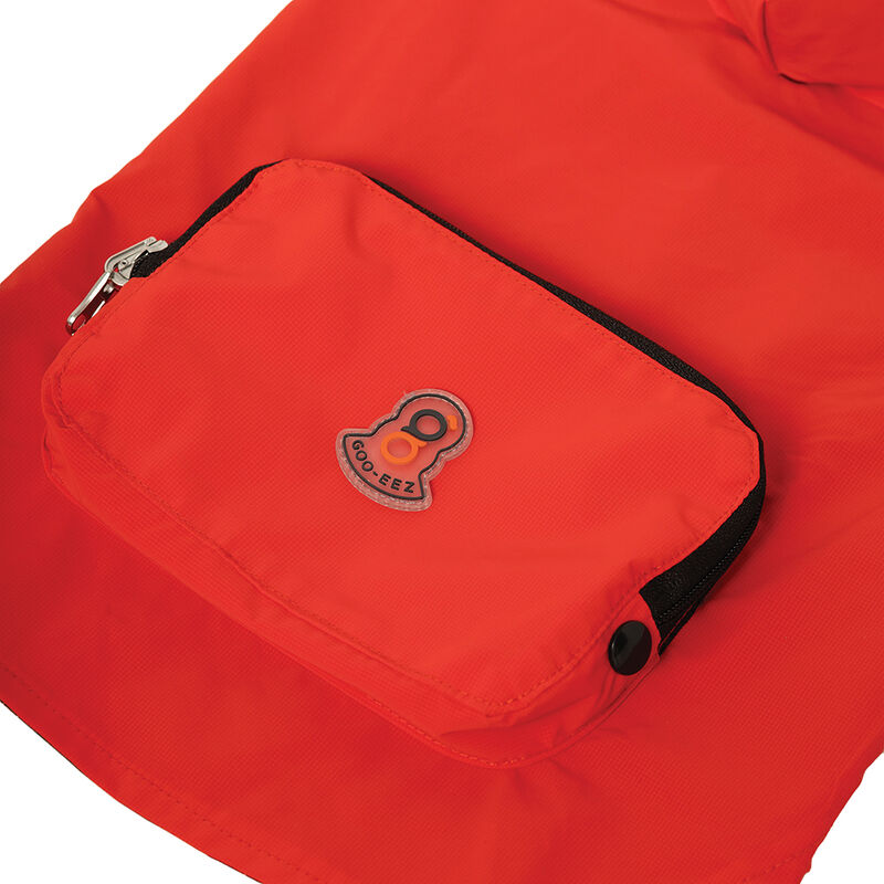 Hooded Rain Poncho - Red image number null