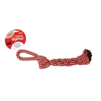 Canada Paws, Rope Knot - 10.5" - Tug Dog Toy