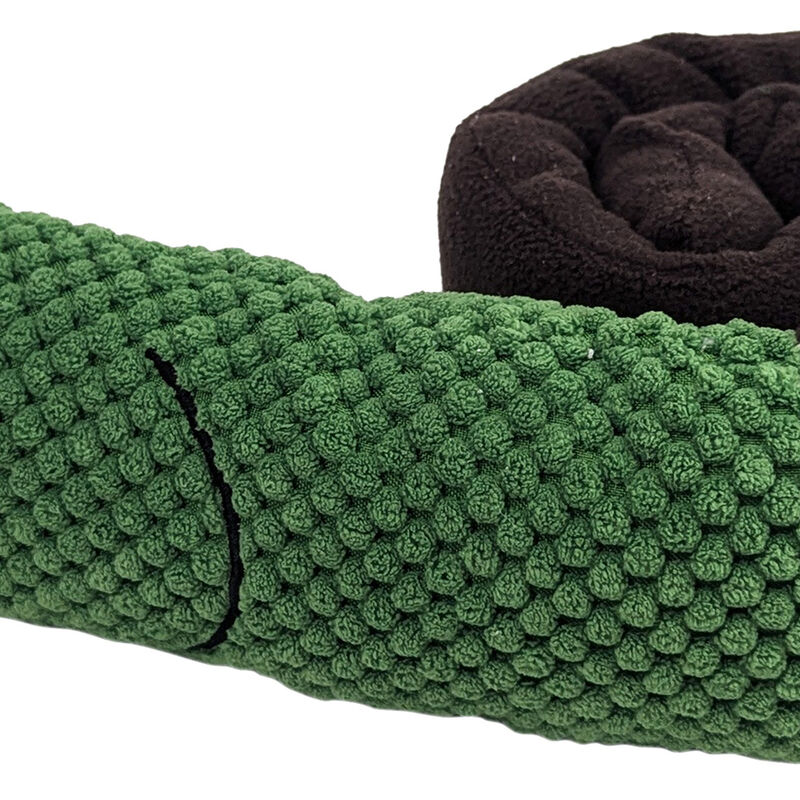 Bozzy, Roll-Up Snail Snuffle Dog Toy - Green image number null