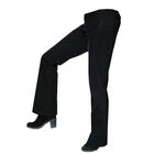 Cozymo, Low Rise Drawstring Flare - Black image number null
