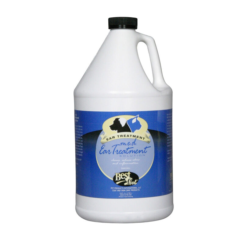 Best Shot, M.E.D Ear Treatment- Gallon - Gal - Dog Ear Care image number null