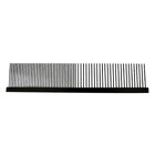 Q, Anti Stat Greyhound Long Pin Comb, Fine/Coarse - 7.5" image number null