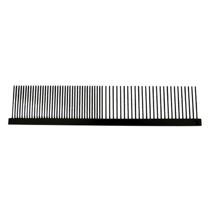 Q, Anti Stat Greyhound Long Pin Comb, Fine/Coarse - 7.5" image number null