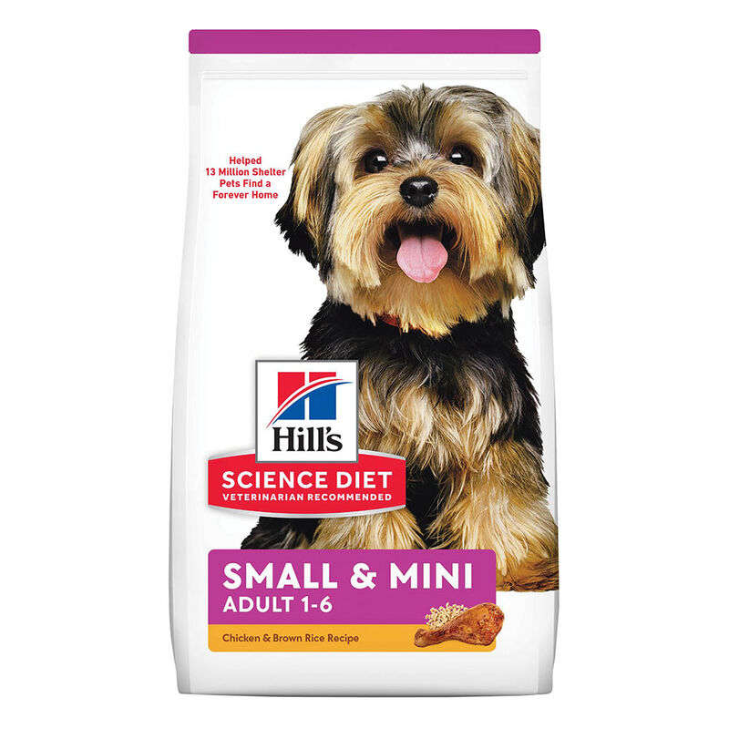 Science Diet, Adult Small Paws Chicken Meal & Rice Recipe Dry Dog Food, 2.04 kg - Dry Dog Food image number null