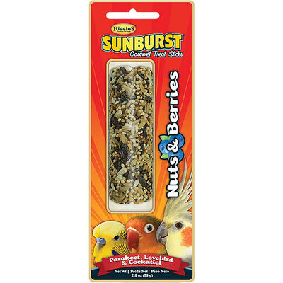Higgins, Treat Sticks - Nut & Berries - Small Bird - 79g
