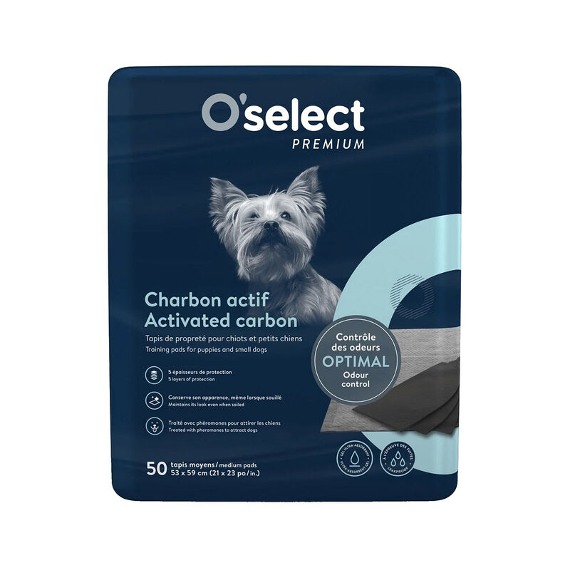 O'select Carbon Training Pads Puppy and Small Dog image number null