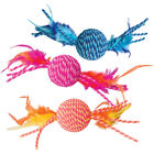 SPOT, Elasteeez Ball w/Feathers - Assorted image number null