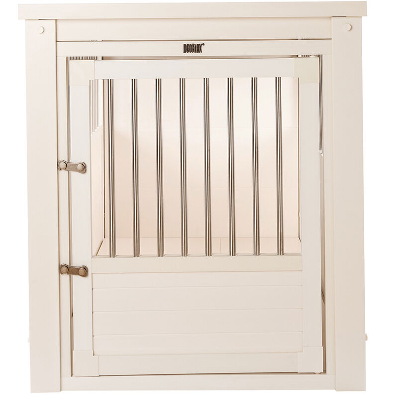 New Age Pet, InnPlace Dog Crate - Antique White image number null
