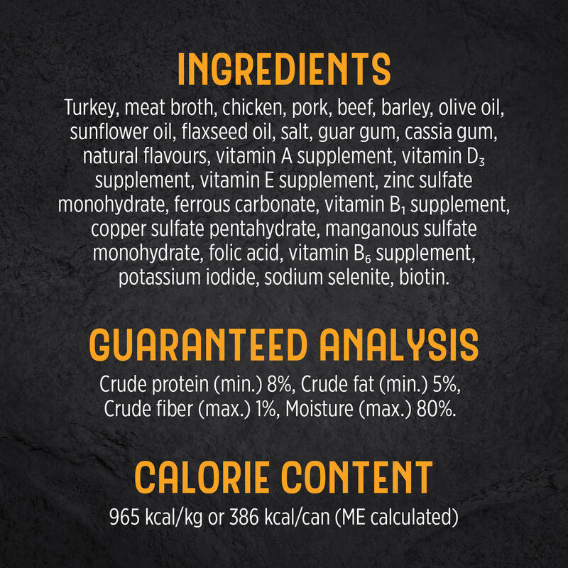 Nutrience, Trattoria - Turkey with Barley Recipe - Wet Dog Food image number null