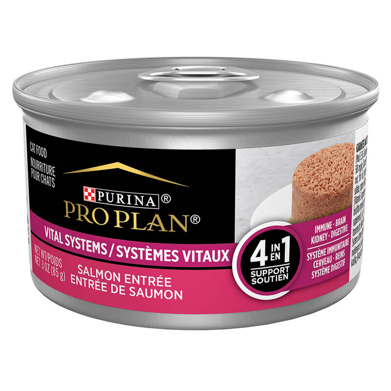 Pro Plan, Can, Feline - Vital Systems 4in1 - Salmon - 85 g - Wet Cat Food image number null