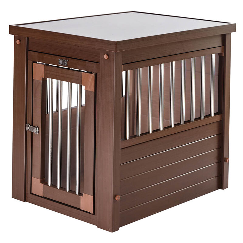 New Age Pet, InnPlace Dog Crate - Russet image number null