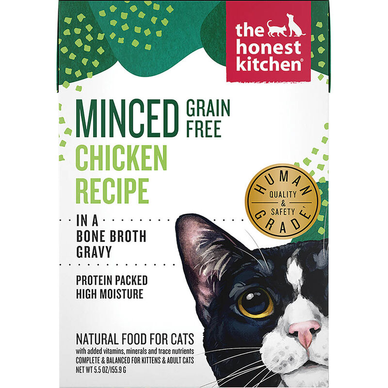 The Honest Kitchen, Minced Chicken in Bone Broth Gravy - Wet Cat Food image number null