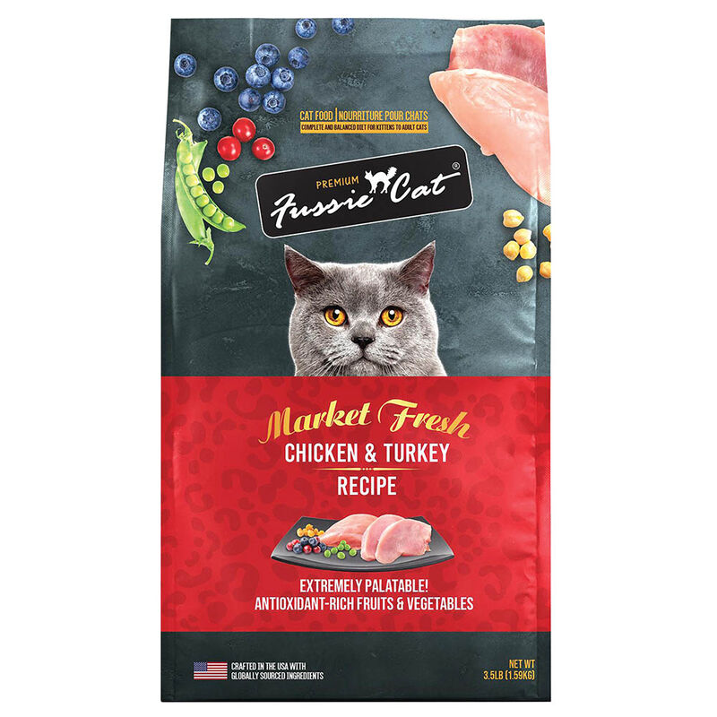 Market Fresh - Chicken & Turkey Recipe - 1.58 kg - Dry Cat Food image number null