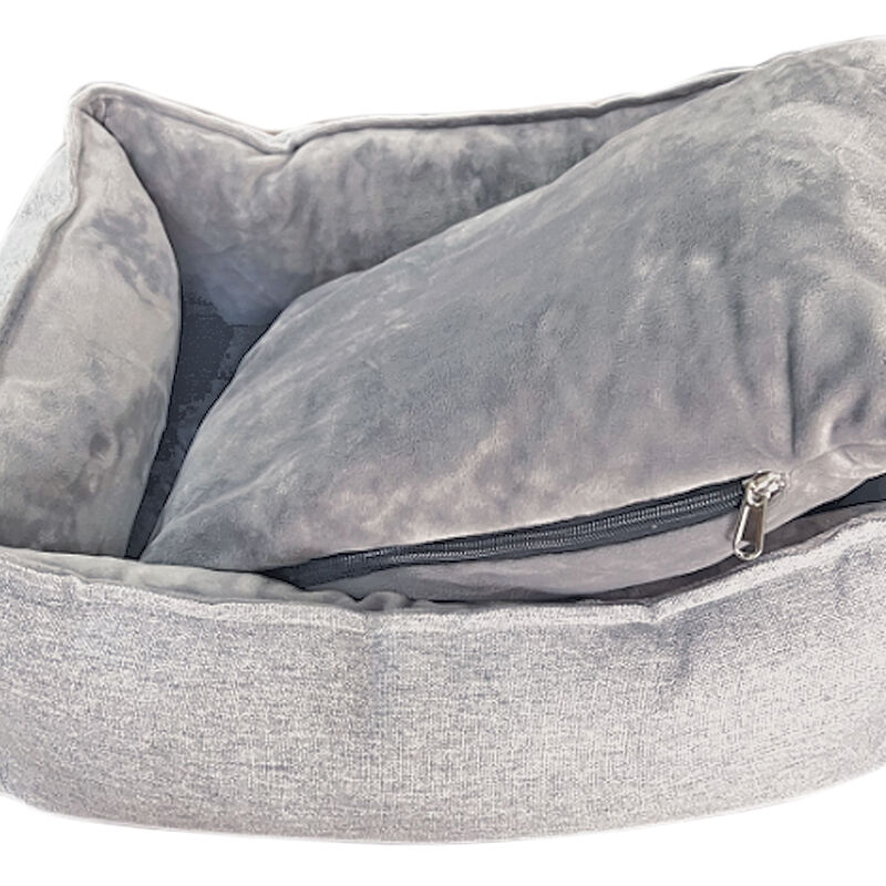 Rectangle Bed -  Gray image number null