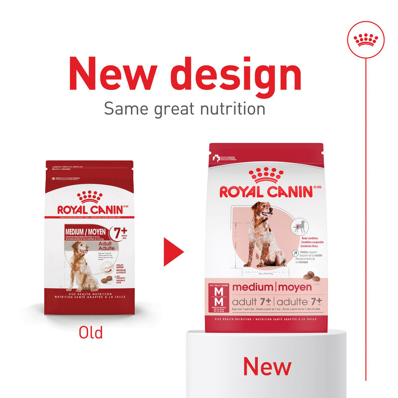 Royal Canin, Size Health Nutrition Medium Adult 7+ - Dry Dog Food image number null