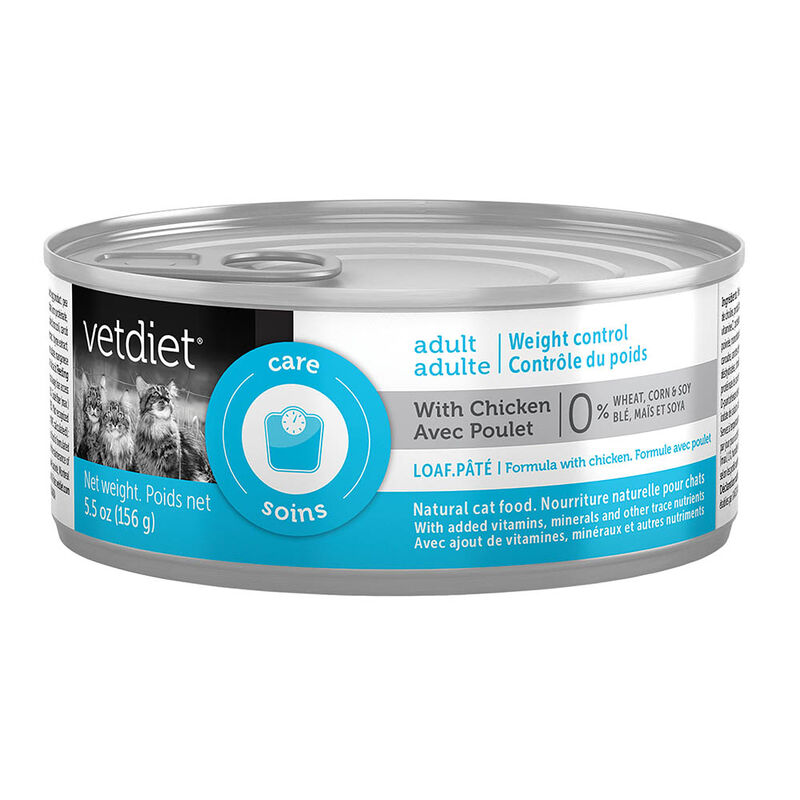 Can, Adult Feline - Weight Control - Chicken - 156 g - Wet Cat Food image number null