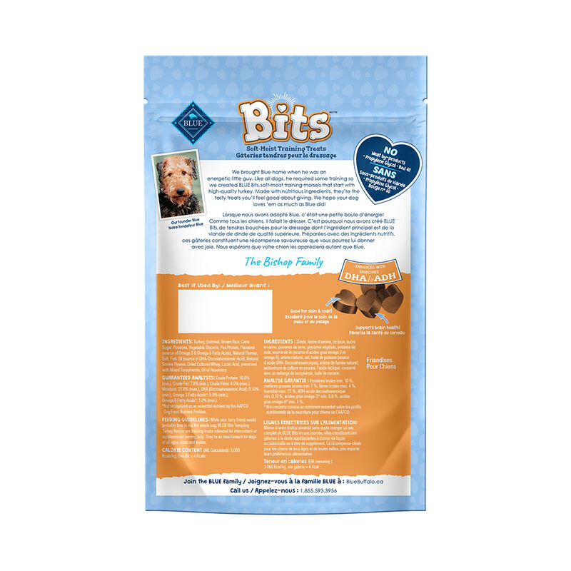 Blue Buffalo, Blue Bits - Turkey Soft Treats - 113 g - Dog Treat image number null