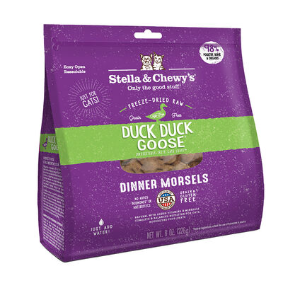 Stella & Chewy's, Cat Freeze-Dried Raw, Duck Duck Goose Dinner Morsels - 227 g