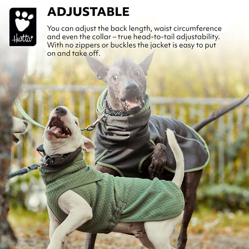 Hurtta, Razzle Dazzle Midlayer - Blackberry image number null