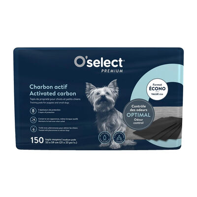 O'select Carbon Training Pads Puppy and Small Dog