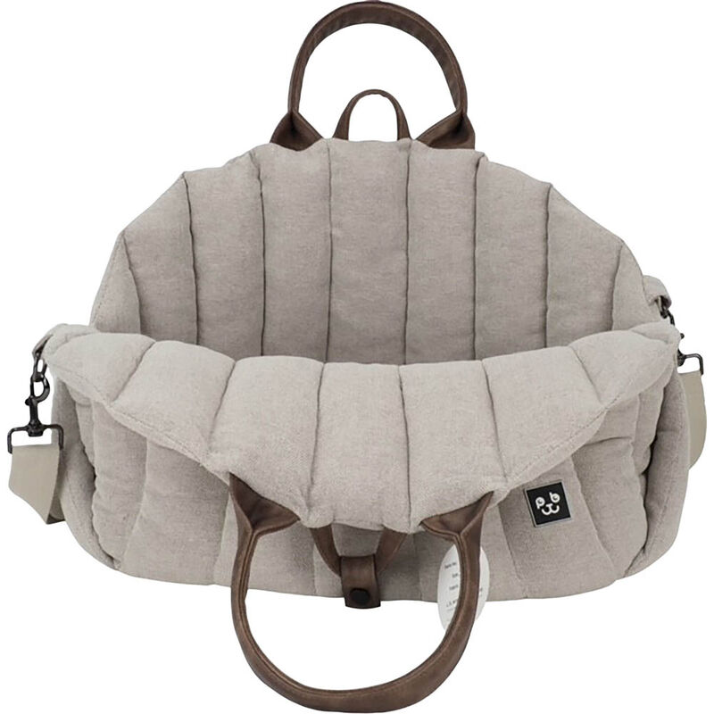 Peppy Buddies, Dog Carrier Bag/Bed - Beige image number null