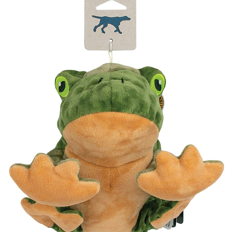 Tall Tails, Plush Frog Animated Legs Toy - 9" - Plush Dog Toy image number null