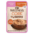 Wellness, Pouch, Kitten - Core Grain Free Tiny Tasters Chicken Recipe Pate - 50g - Wet Cat Food image number null