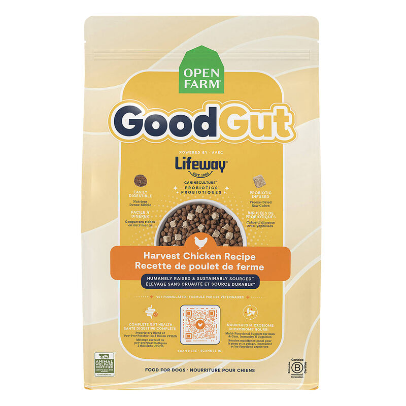 Open Farm, GoodGut Harvest Chicken Recipe - Dry Dog Food image number null