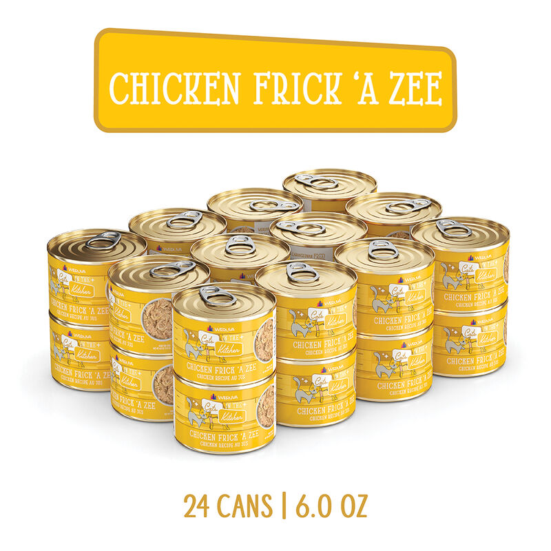 Weruva, Can Feline  - Chicken Frick â€˜A Zee-Chkn-170 g - Minced - Wet Cat Food image number null