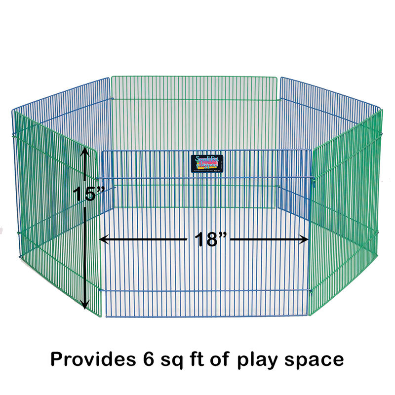 Mid West, Small Animal Pen, for Hamsters, Gerbils, Guinea Pigs - 15x19" image number null