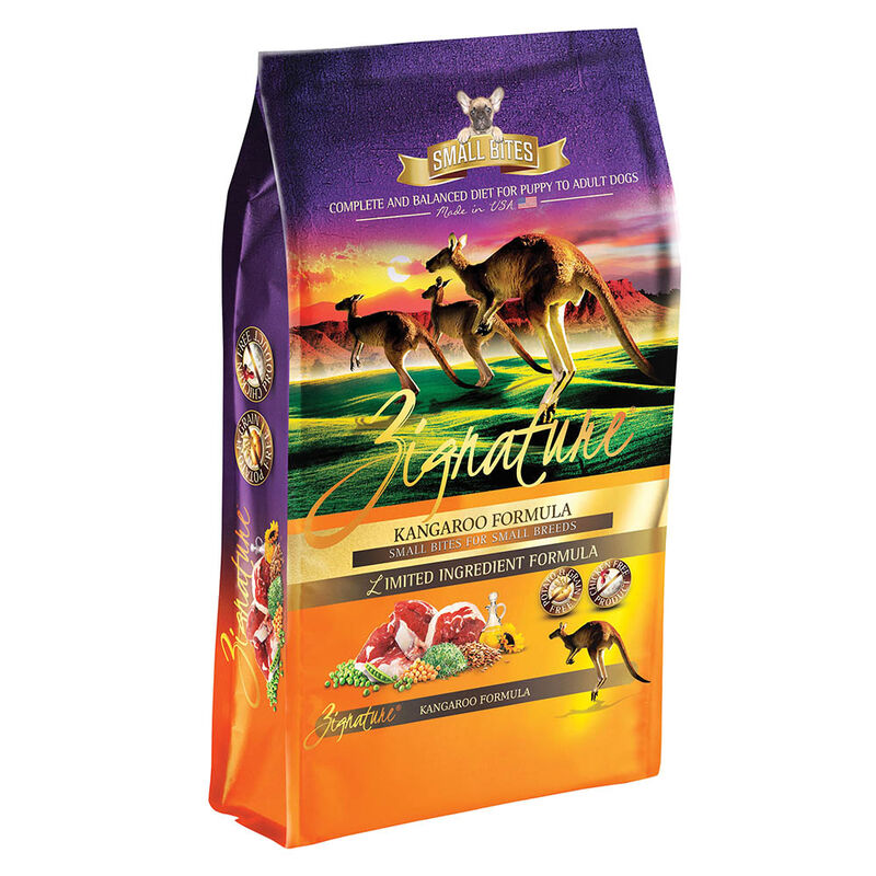 Zignature, Limited Ingredient - Grain Free - Kangaroo - Small Bites image number null
