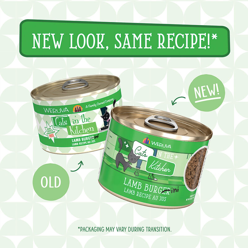 Weruva, Can Feline  - Lamb Burgini - Lamb - 170 g - Minced - Wet Cat Food image number null