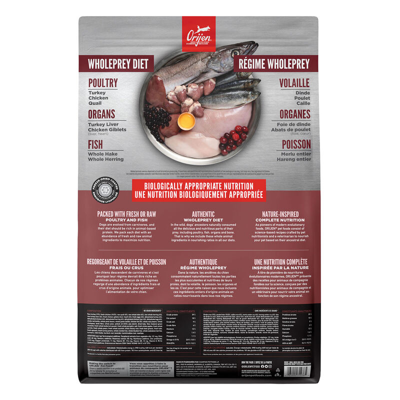 Orijen, Adult - Small Breed - Dry Dog Food image number null