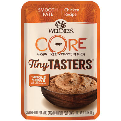 Wellness, Pouch, Feline Adult - Core Tiny Tasters - Chicken - 50 g - Wet Cat Food