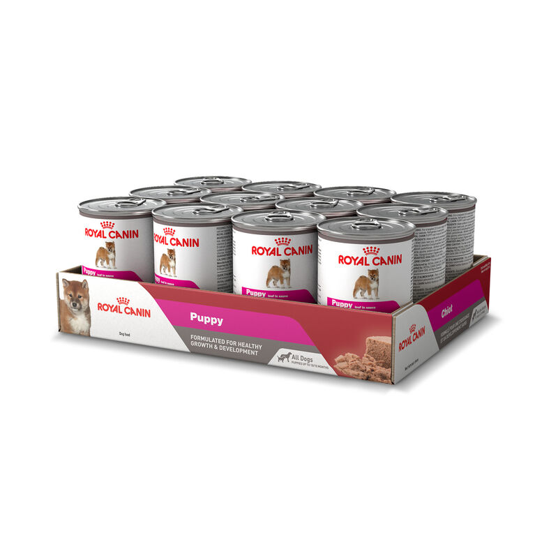Royal Canin, Canine Health Nutrition Puppy Loaf In Sauce Canned Puppy - Wet Dog Food image number null