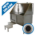 R. Rover, Professional Grooming Tub With Steps - 48x28" image number null