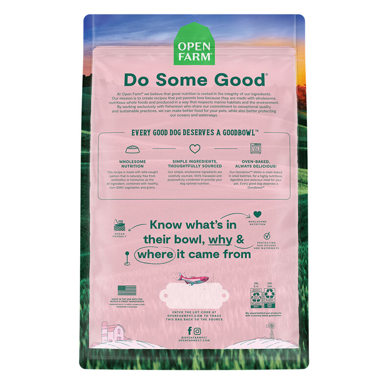 Open Farm, GoodBowl - Salmon & Brown Rice - Dry Dog Food image number null