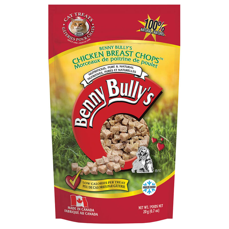 Benny Bully's, Feline Chicken Breast Chops - 20 g - Cat Treat image number null