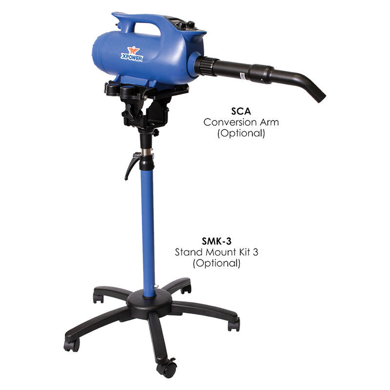 XPower Canada, B-8 Elite Pro Force Dryer - Blue image number null