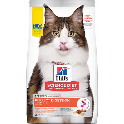 Science Diet, Feline Adult - Perfect Digestion Chicken - Dry Cat Food
