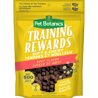 Pet Botanics, Training Rewards - Soft & Chewy - Beef - 567 g