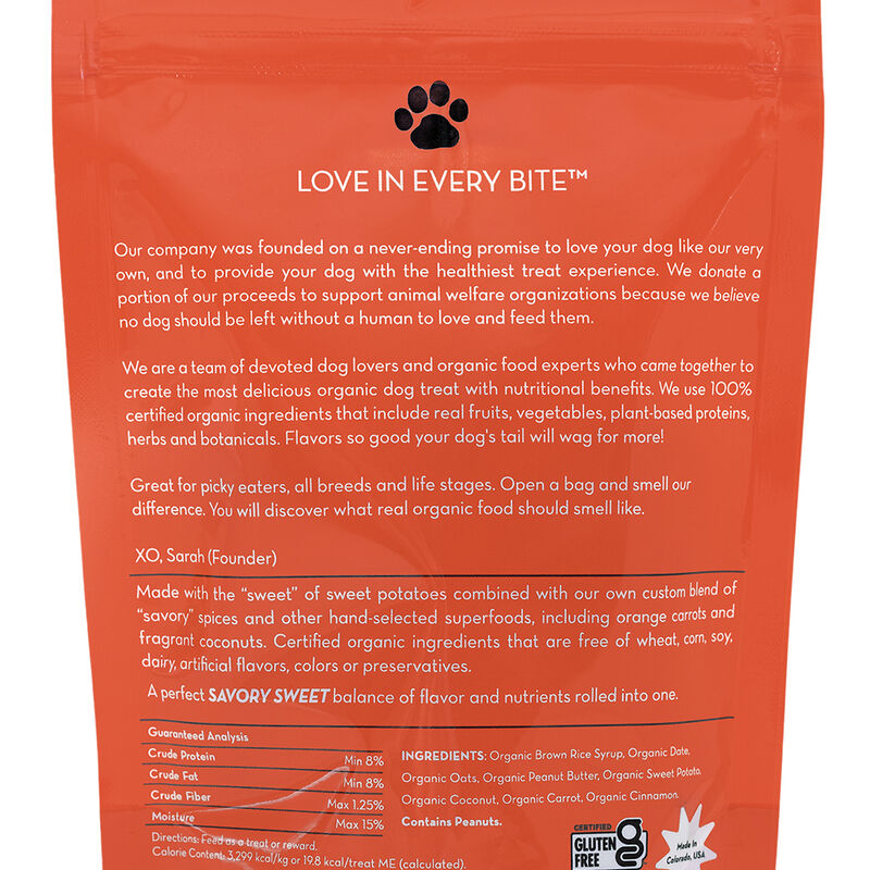 Lord Jameson, Savory Sweet Organic Dog Treats - 170 g Dog Treats image number null