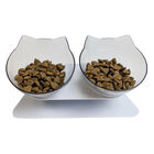 Brigade, Clear Inclined Double Bowl for Cats image number null