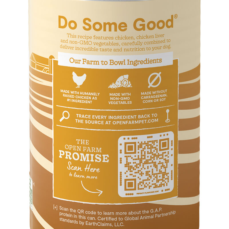 Open Farm, Harvest Chicken Recipe Wet Dog Food - 354 g image number null