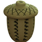 Tall Tails, Rubber Acorn - Green - 3" - Interactive Dog Toy image number null