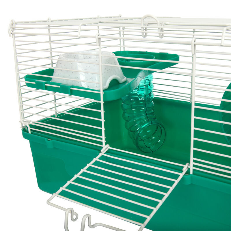 Ware, Small Animal Cage, Home Sweet Home, 1 Story Hamster - 15.5x9.5x9.25" image number null