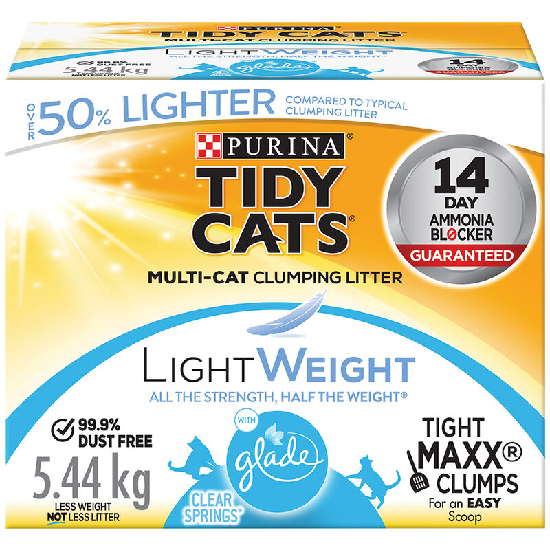 Tidy Cats, LightWeight with Glade Clumping Cat Litter image number null
